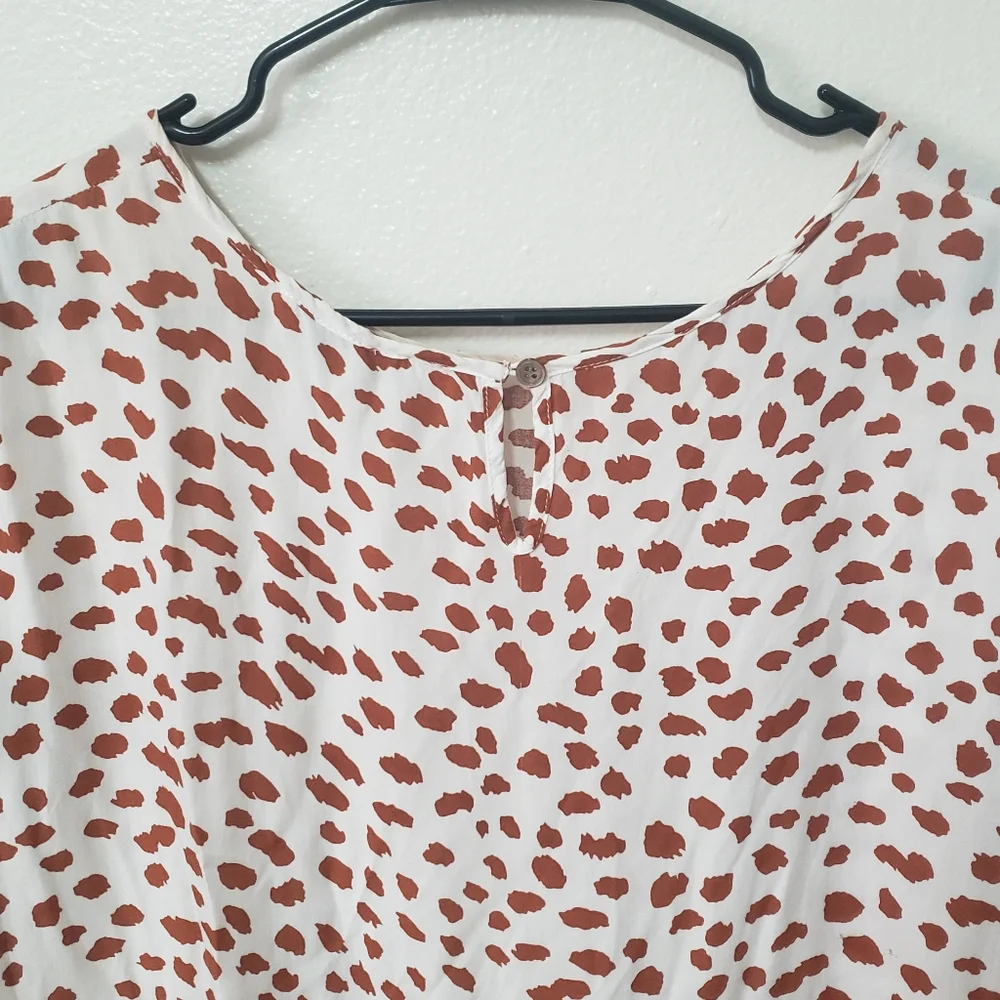 Babydoll Cheetah Print Dress - Picture 3 of 3